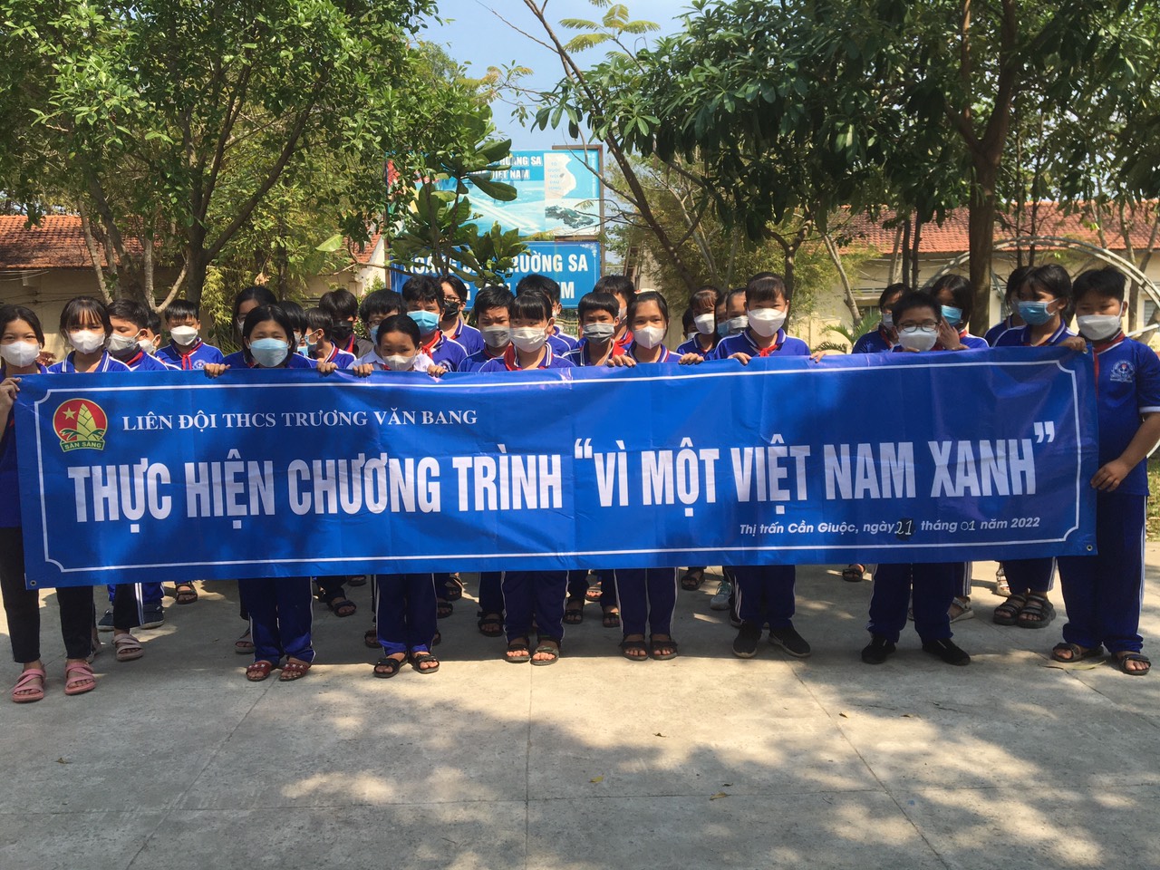 Chương trình :” Vì một Việt Nam xanh “